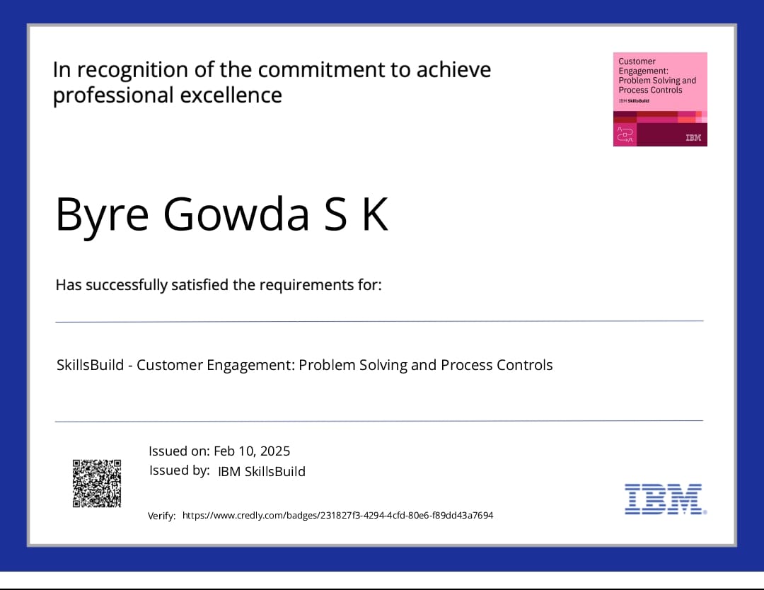 Problem Solving and Process Controls